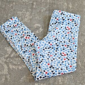 Vineyard Vines Kids Leggings with Star Pattern